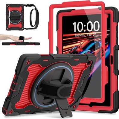Rugged Case for Samsung Galaxy Tab A11+ Plus / A9+ Tablet with Screen Protector