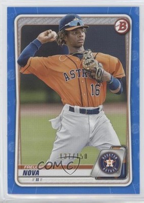 2020 Bowman Prospects Blue 137/150 Freudis Nova #BP-82 0m4q