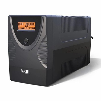SKE SK-1500 Desktop UPS 1500VA Surge Protection Black