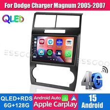 9" Car Stereo Radio Carplay For Dodge Charger Magnum 2005-2007 Android 15 6+128G