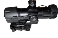 UTG Picatinny Dot Sight Black QD Mount 38mm - SCP-TDTDQ. Red/green T Dot Reticle