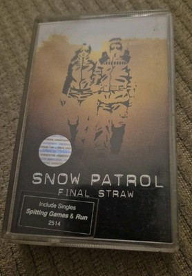 Snow Patrol Final Straw - 2004 Cassette - Indonesian Import