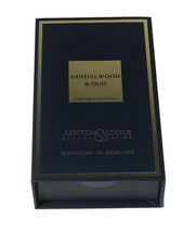 Ashton & Moore London England Sandalwood & Oud Eau De Cologne Spray 3.3 FL OZ
