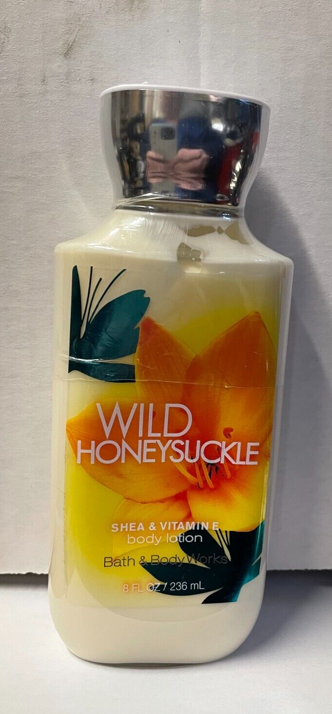 Bath & Body Works Wild Honeysuckle Moisturizing Body Lotion 8 oz