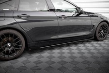 Street Pro Seitenschweller Ansatz Cup Leisten passend für BMW 4er Gran Coupe F36