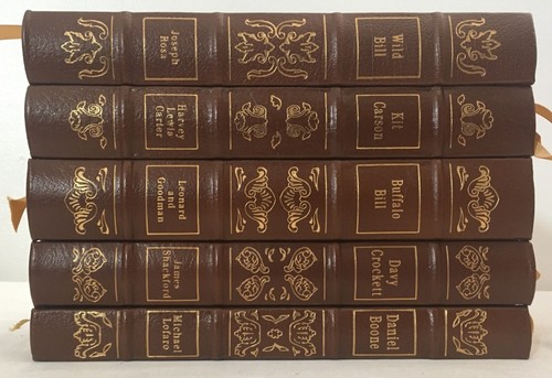 Easton Press, "Heroes of the Wild West" Limited Edition, 5 Volume Complete Set - Picture 2 of 14