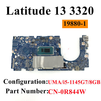 For Dell Latitude 13 3320 i5-1145G7 8G RAM 19880-1 CN-0R844W
