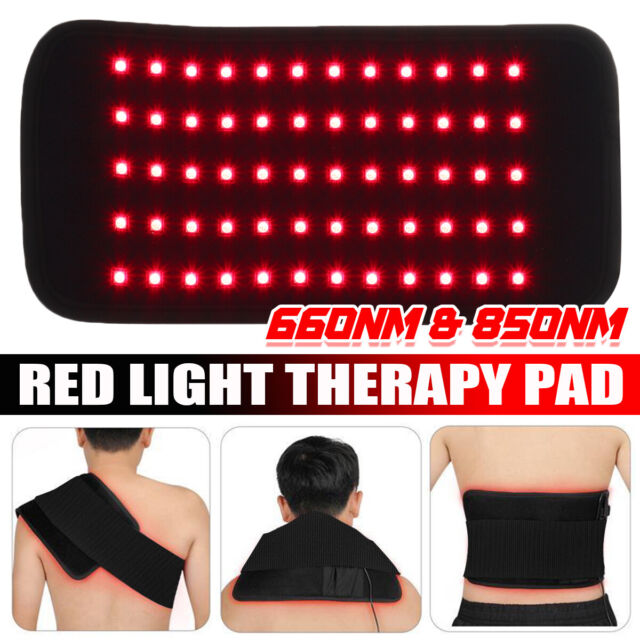 660nm Red &850nm Near Infrared Light Therapy Waist Wrap Pad Belt For Pain Relief