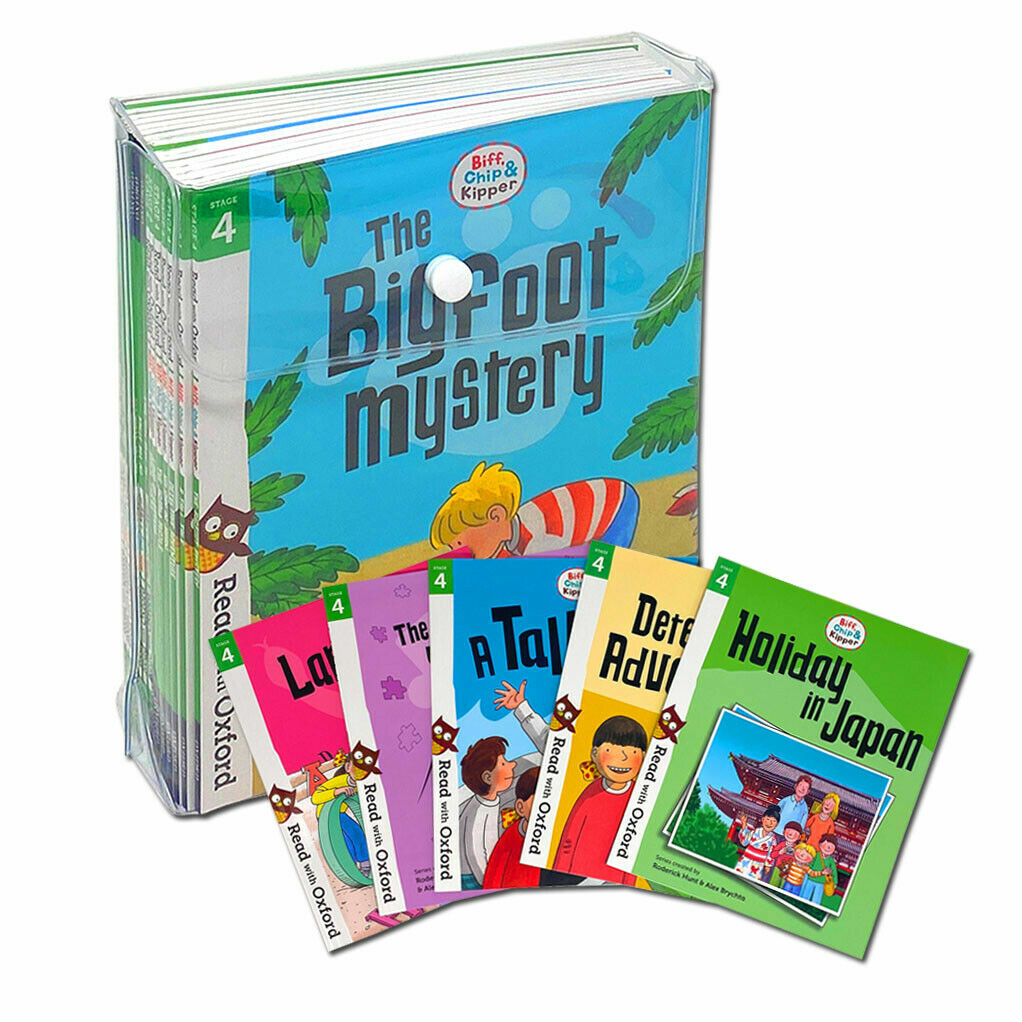 Biff, Chip and Kipper Stage 4 Read with Oxford 5+ 16 Book Child | Roderick Hunt - Image 5