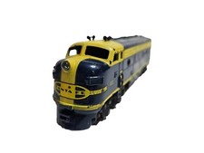 Mantua Santa Fe 4015 Locomotive HO Scale Metal Wheel 4-0-4