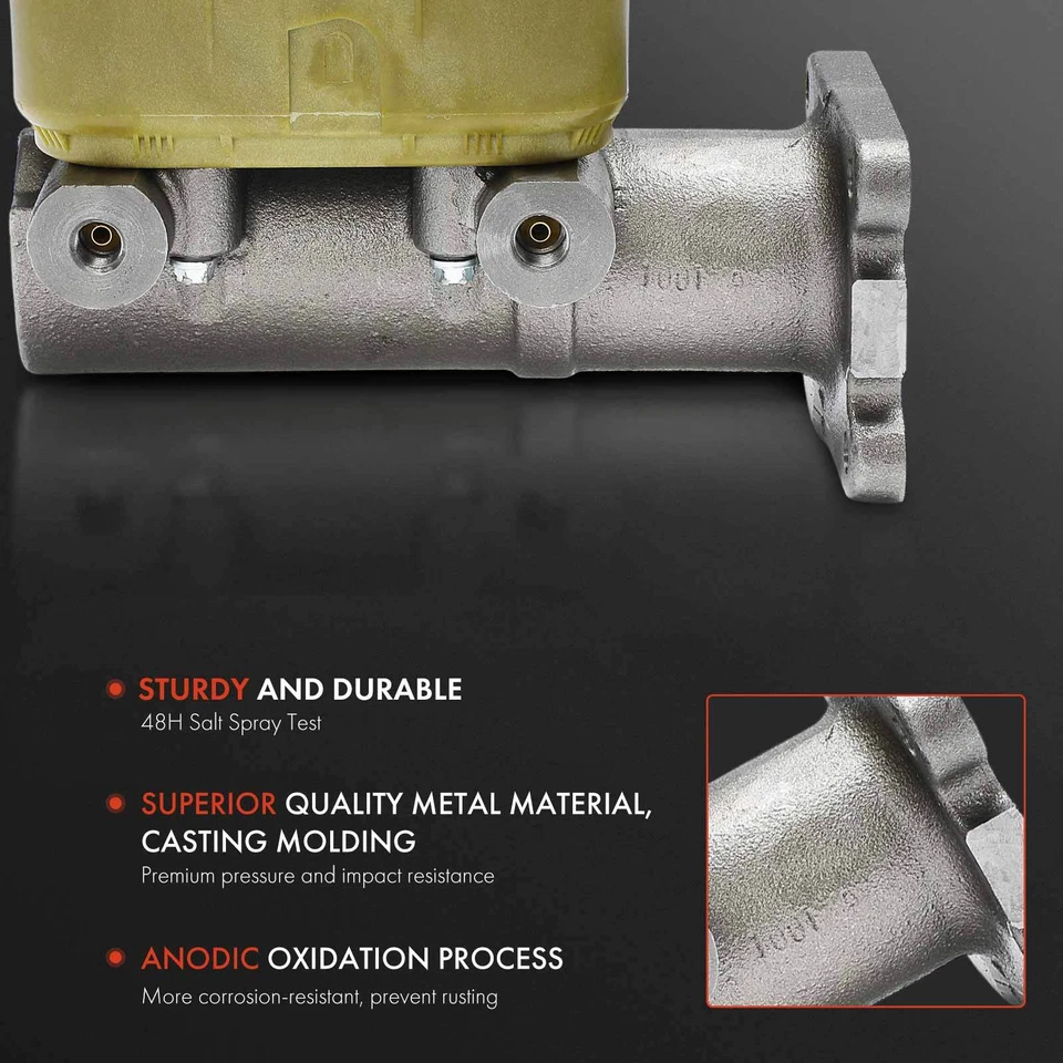 Cilindro maestro de freno con depósito para Chevrolet C60 1980-1984 C70 1980 C7000 Foto 2 de 4