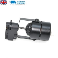 Track Spot downlight Gu10 Lamp Holder 2 Wire LED Lighting black Case UK seller 