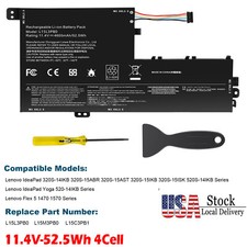 L15L3PB0 Battery For Lenovo IdeaPad L15M3PB0 320S-15ABR 330S-15IKB Flex 5 1570