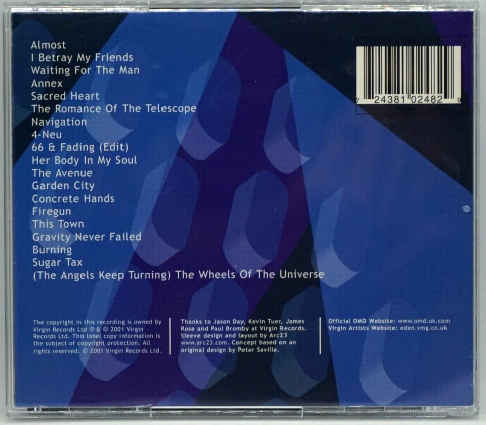 Orchestral Manoeuvres in the Dark (OMD) : Navigation (The B Sides) CD Album  HTF - Image 2 of 3