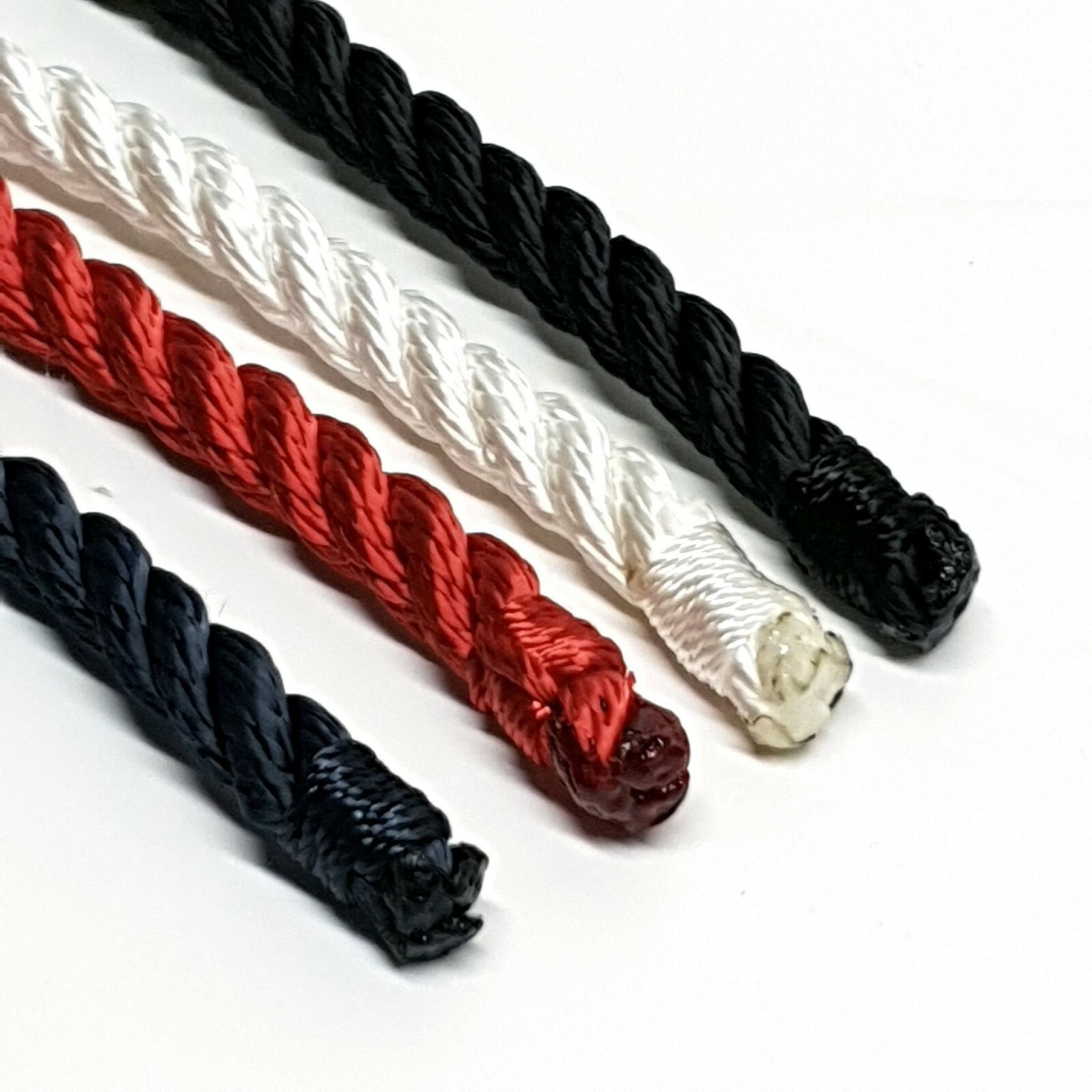 Fender Rope 10mm 1.5mt 3strand Tie Fender Lines Polyester Marine Boat ...
