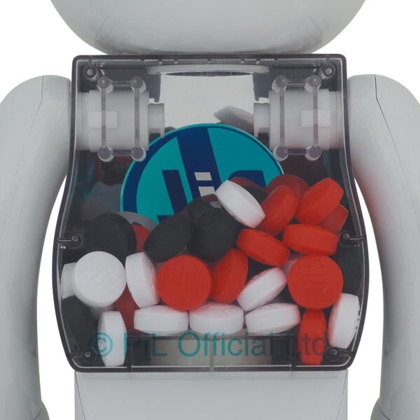 BE@RBRICK PiL CHROME Ver.400% & 100% MEDICOM TOY Bearbrick