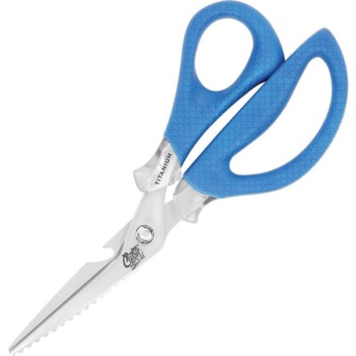 Camillus Cuda Marine Shears Integrated Fish-Scaler/Bottle Opener Easy Cleaning