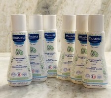 Mustela Infant No Rise Cleansing Water With Avocado:50ml/1.69USAfloz Set Of 6 