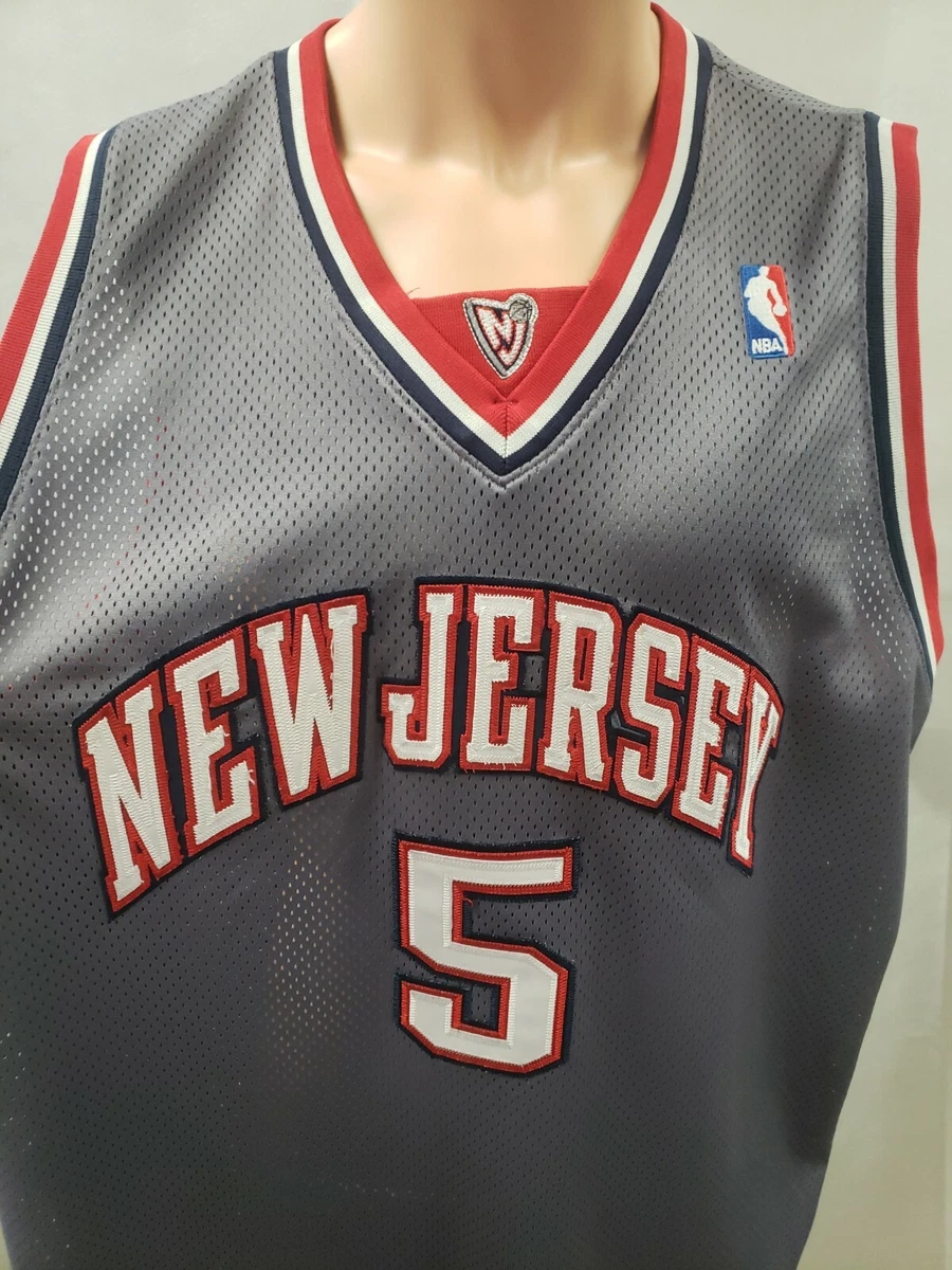 Vintage Jason Kidd New Jersey Nets Authentic Champion Jersey 56 NBA