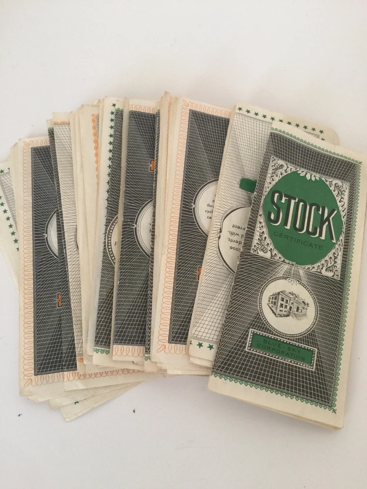 Vintage 1960 Game of Life Replacement Parts Lot Notes Certificates - Image 2 of 4