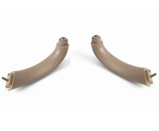 2xBeige Front Right Inner Door Panel Handle Pull Trim Cover For BMW E53 X5 99-06