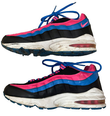blue black and pink air max