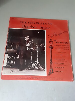 Rev. Bob Harrington - The Chaplain Of Bourbon Street (LP 1966) Brand New, Sealed