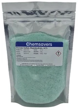 Ferrous Sulfate Heptahydrate, ACS, 99+%, 500g