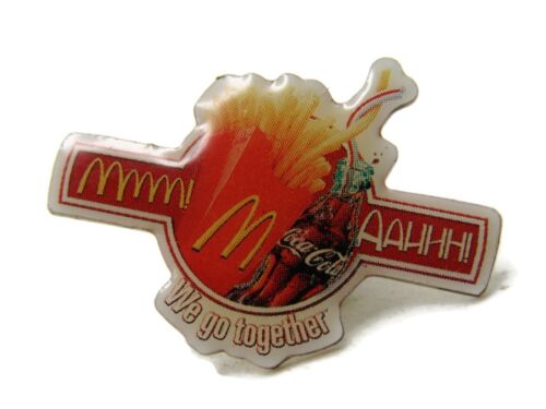 McDonald's Mmmm Aahhh We Go Together Fries & Coke Pin