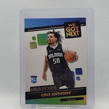 2020-21 Panini NBA Hoops Basketball Cole Anthony We Got Next RC