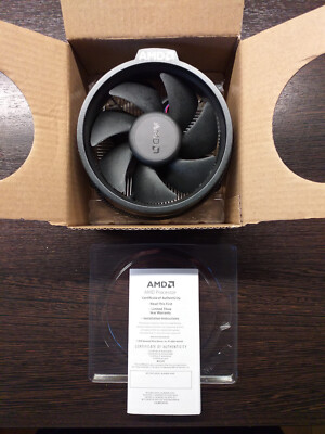 AMD Wraith Stealth Socket AM4 4-Pin Connector CPU Cooler with Aluminum Heatsink