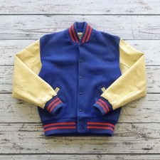 Vintage Sandknit Varsity Jacket Size 42 Made in USA