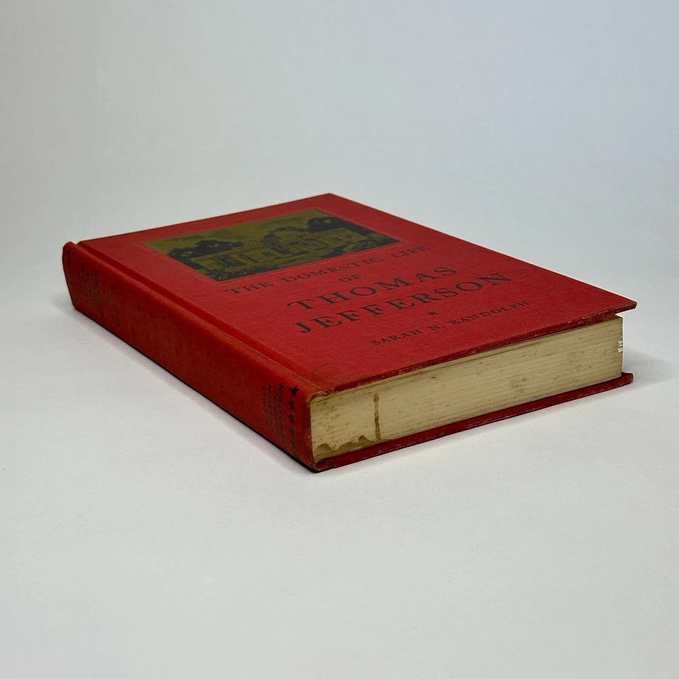 "The Domestic Life of Thomas Jefferson" Sarah Randolph (1967, Hardcover) - Imagem 2 de 4