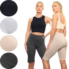 High Waisted Cycling Shorts Cotton Stretch Yoga Short Gym Dancing Leggings