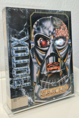 Rotox Commodore Amiga Spiel Big Box US Gold 1990 SEALED NEW