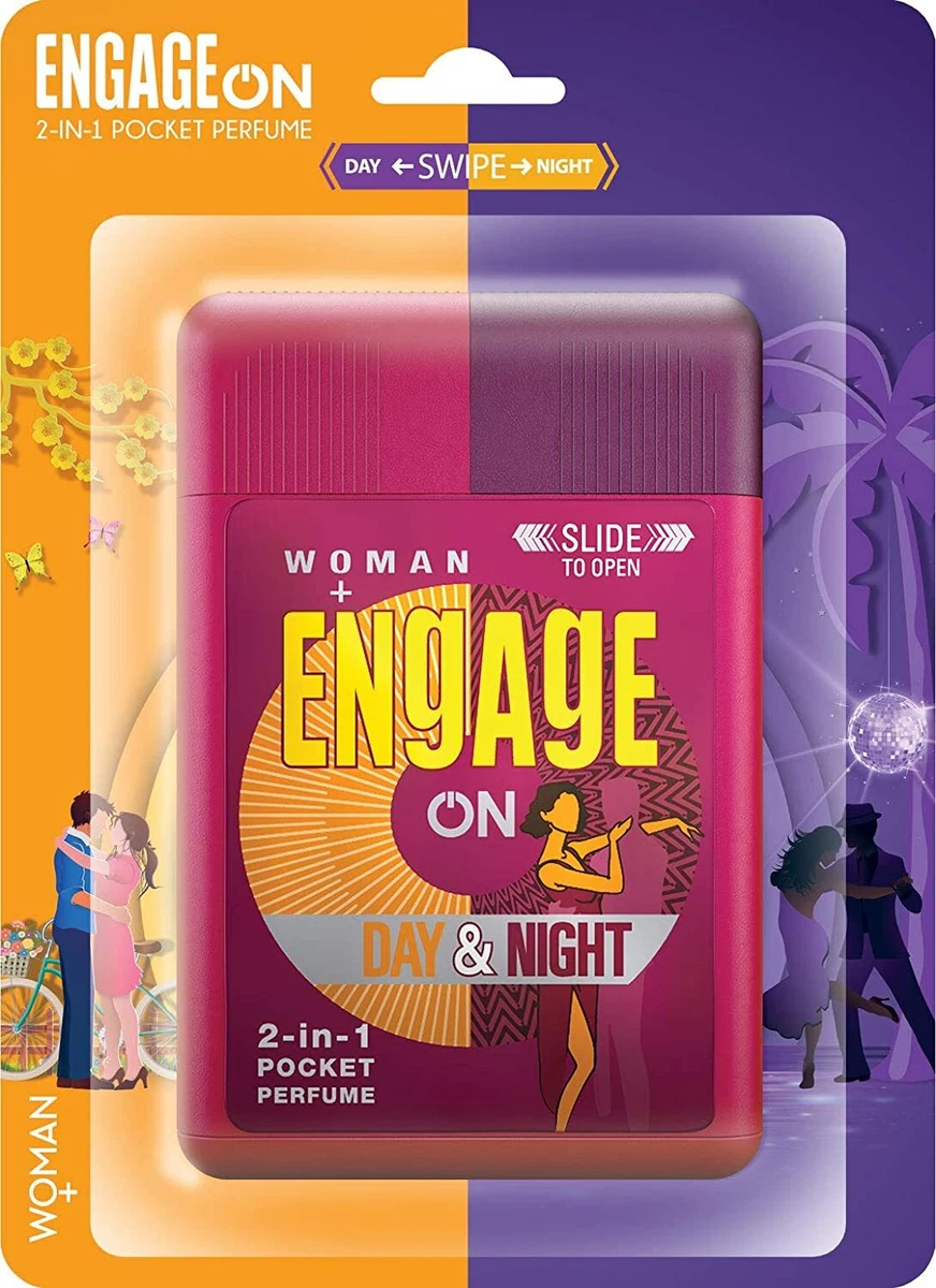 RSGL Engage On 2 In 1 Pocket Perfume Woman Day Night Skin