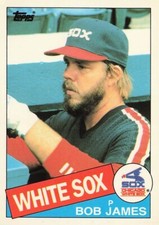 Bob James Topps Tiffany Traded 1985 Baseball Card #61T
