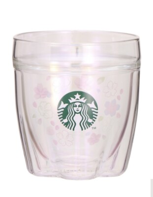 Starbucks Japan 2022 Sakura Heat Resistant Glass Aurora 8 oz ( 237
