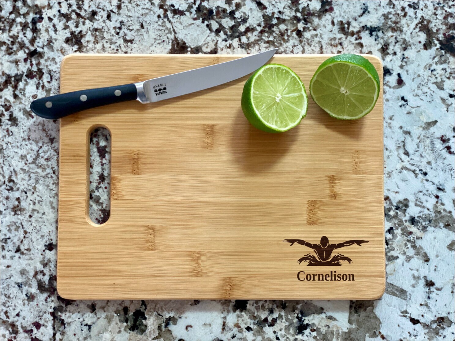 Swim Team Cutting Board | Swimmer Charcuterie Board | Custom Serving Tray |