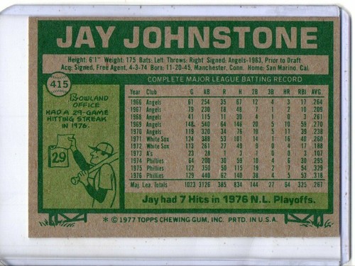 1977 TOPPS COMPLETE YOUR SET OR FAVORITE PLAYER 251-500 - Picture 315 of 473