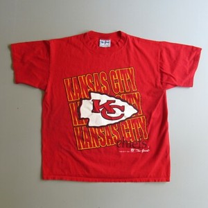 vintage kansas city chiefs t shirt