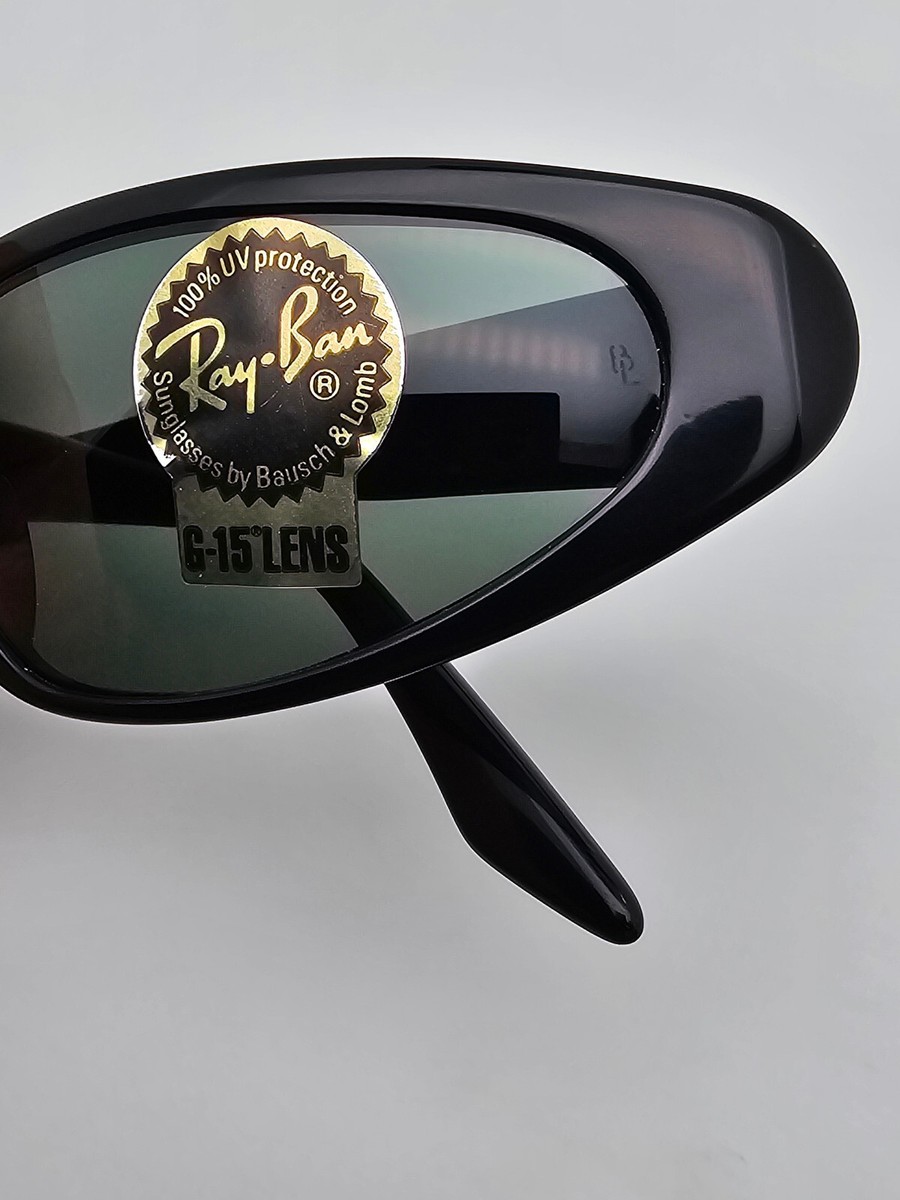 Ray-Ban B&L W1924 XXAO Black Frame G-15 Green Glass Lens Cat  display picture 3