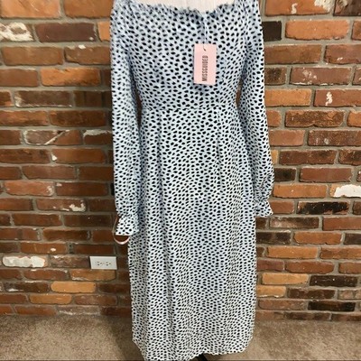 midi dalmatian dress