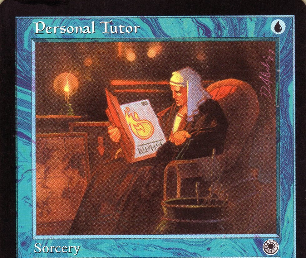 Personal Tutor - Portal (POR)  Pack to Sleeve - NEVER PLAYED - NM - Near Mint