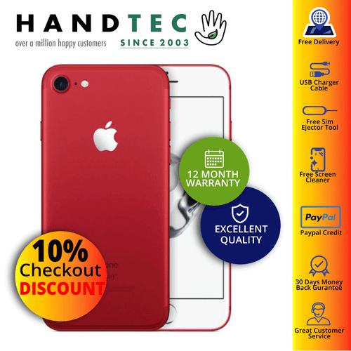 Apple iPhone 7 - 32GB 128GB 256GB Unlocked Variants, 15% EXTRA OFF - EXCELLENT A - Afbeelding 5 van 6