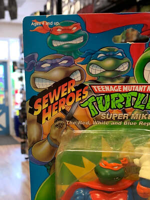 Sewer Heroes Super Mike 0091 (Vintage TMNT Ninja Turtles