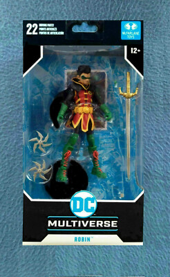 ROBIN 7 INCH FIGURE DC MULTIVERSE DC REBIRTH DC COMICS MCFARLANE TOYS