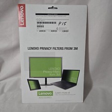 Sealed Lenovo 3M 15.6 inch W9 Laptop Privacy Filter 0A61771 Authentic Accessory