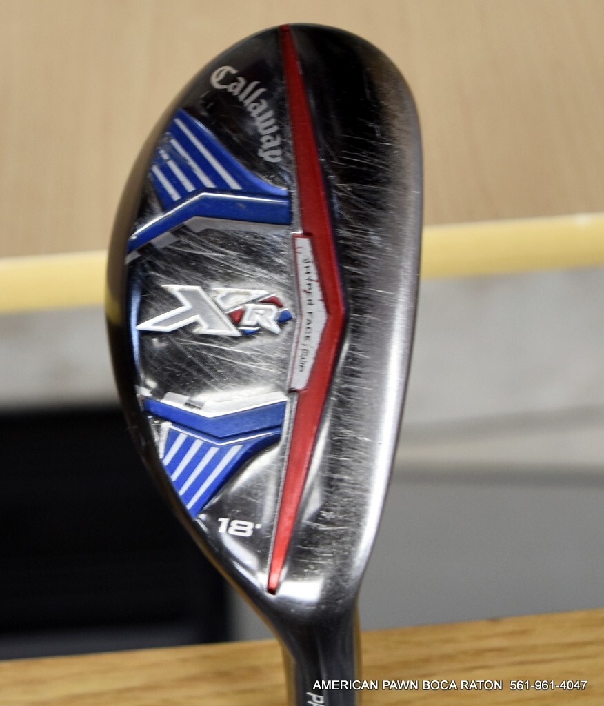 Callaway XR Pro 18* HYBRID Project X LZ 16 6.0 Stiff Graphite