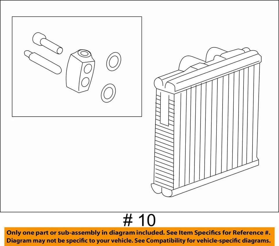 Núcleo de evaporador de aire acondicionado usado se adapta a: Chevrolet Cruze 2018 grado A Foto 4 de 4